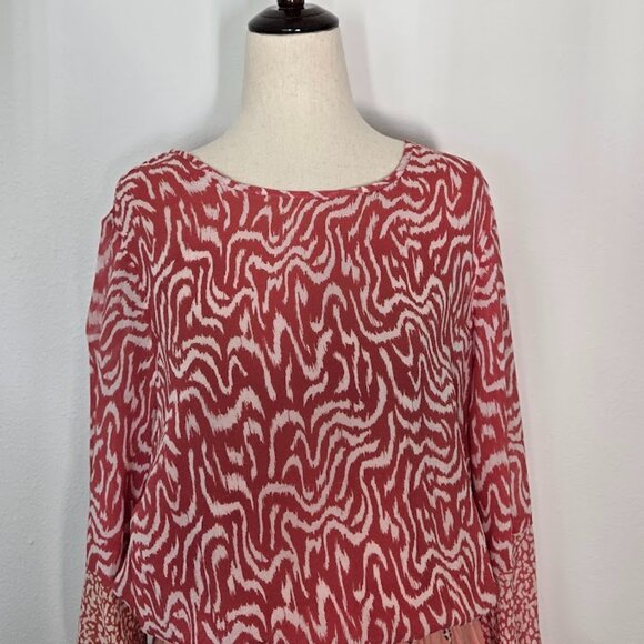 ANTNROPOLOGIE DOLAN Collection Jodie billowy silhouette Maxi Dress Sz 1X - Picture 4 of 12